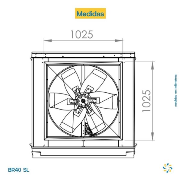 Climatizador Evaporativo BR40 SL Climabrisa - Image 2