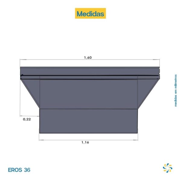 Climatizador Evaporativo Eros 36 Climabrisa - Image 4