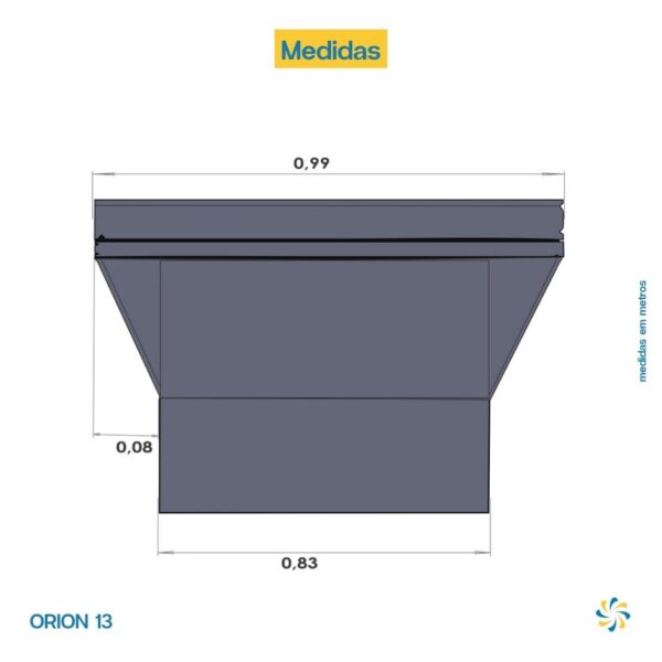 Climatizador Evaporativo Orion 13 Climabrisa - Image 4