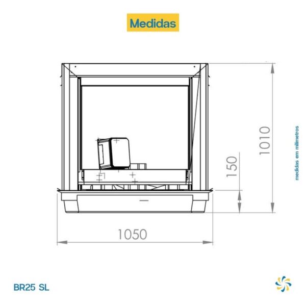 Climatizador Evaporativo BR25 SL Climabrisa - Image 3