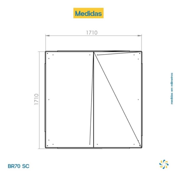 Climatizador Evaporativo BR70 SB Climabrisa - Image 2