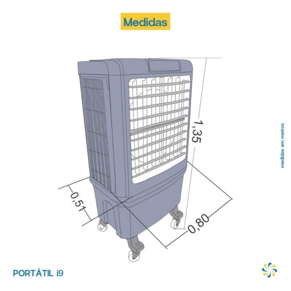 Climatizador Portátil i9 Climabrisa - Image 4