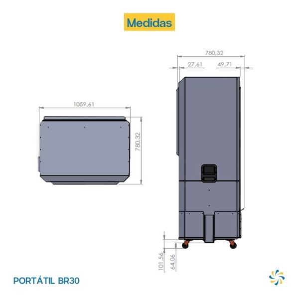 Climatizador Portátil BR30 Climabrisa - Image 6