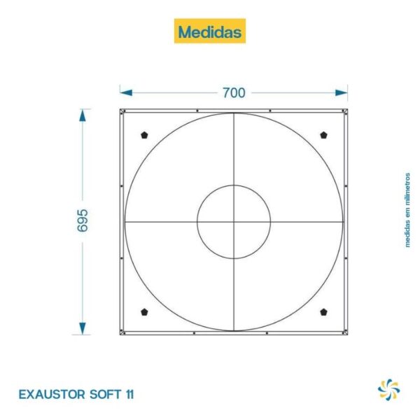 Exaustor Industrial SOFT 11 Climabrisa - Image 5