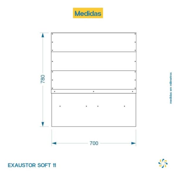 Exaustor Industrial SOFT 11 Climabrisa - Image 3