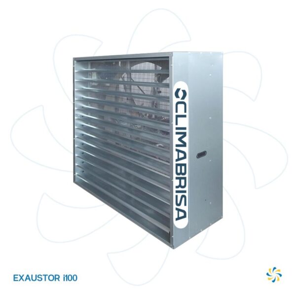 Exaustor Industrial i100 C/ Persiana Climabrisa